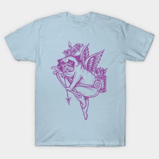 Stupid Pug Cupid T-Shirt